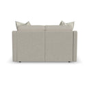 Sky - Upholstered Loveseat - Light Gray - Atlantic Fine Furniture Inc