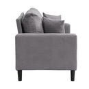 Modern Upholstered Loveseat Sofa, High Resilience