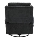 Manual Recliner Massage Chair With Swivel Rocker, 8 Massage Modes, Side Storage Pocket