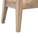 Lid Up Storage Bench - Oak