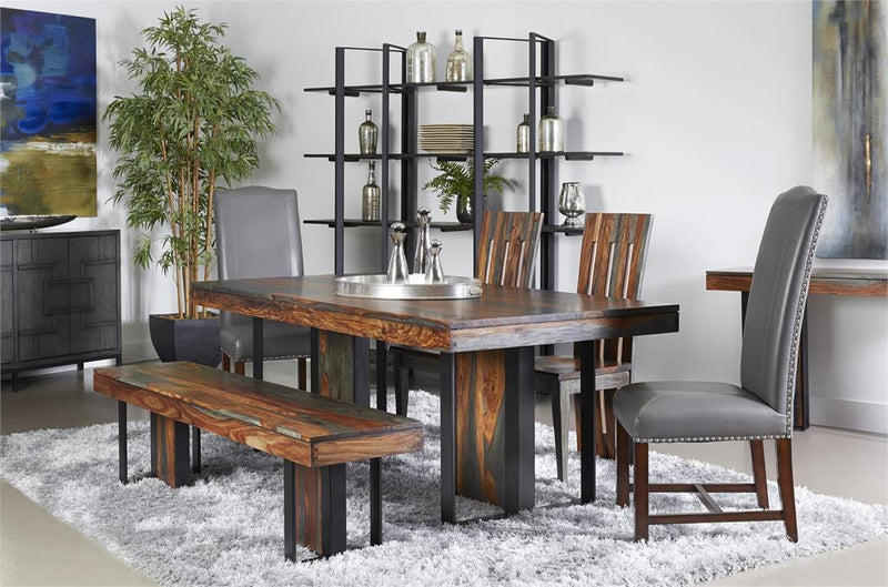 Fallon Dining Bench with Routed Edge