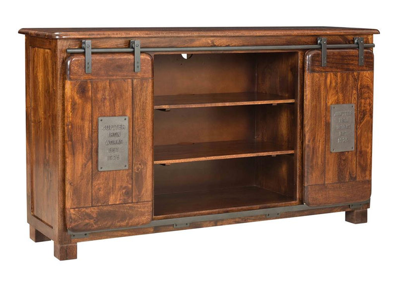 Lowen Two Sliding Door Eight Drawer Credenza