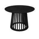 Modern Round Coffee Table With Grille Moldin