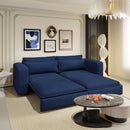 Sleeper Pull Out Sofa Bed, 3 In 1 Convertible Chaise Lounge