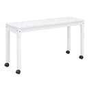 Loft Bed With Retractable Writing Desk And 4 Drawers, With Lateral Portable Desk And Shelves