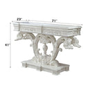 Vanaheim - Console Table - Antique White Finish - Atlantic Fine Furniture Inc
