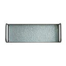 Homestead Galvanized Shelf Display 3 Tier - Metallic Gray