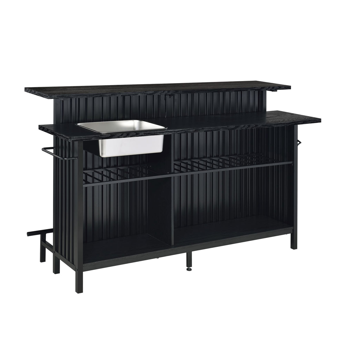 Leilani Bar Table in Black by Elements International