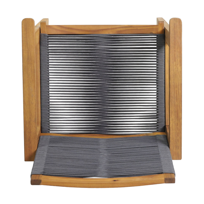 Outdoor Dining Chair (Set of 2) - Dark Gray