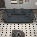 Modern Comfy Upholstered Sofa Cloud Couch, Deep Seat Couches With Multiple Large Soft Pillows