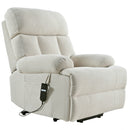 Oversized Power Lift Recliner Chai With Remote Control, Side Pocket, Spacious Seat