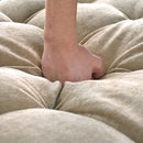 Modern Chaise Lounge Upholstered Sofa Couch With Tufted Seat And Detachable Pillows For Living Room