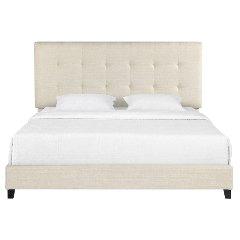 Bridgevine Home - Platform Bed - Tufted Headboard