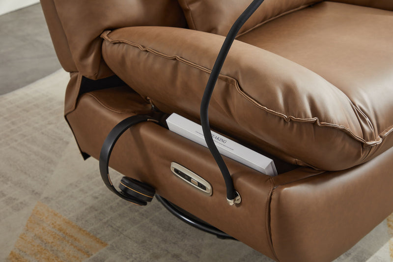 Power Recliner Swivel Glider USB Charger With Bluetooth Music Player, Sleep, Working, Game And Leisure