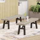 Bettina - Dining Set 3 Pieces - Gray