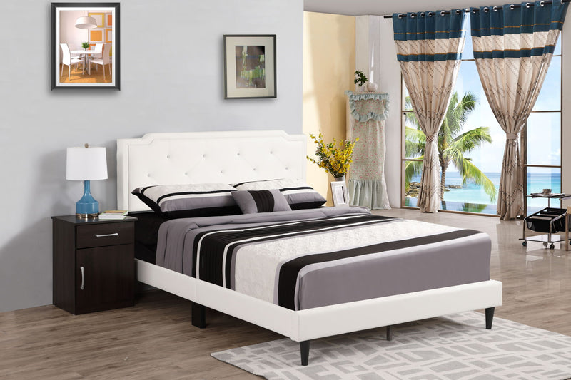 Deb - G1118-FB-UP Full Bed (All in One Box) - White