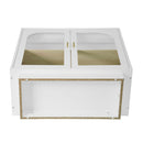 Storage Cabinet With Acrylic Door For Living Room