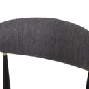 Upholstered Bar Stools With Backs For Kitchen Island (Set of 2)