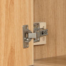 36" Bathroom Vanity, 2 Soft Close Doors, 4 Soft Close Drawers, Adjustable Shelf, Storage Cabinet - Acacia Wood