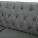 Mid - Century Tufted Loveseat