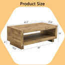 Modern Minimalist Rectangular Coffee Table