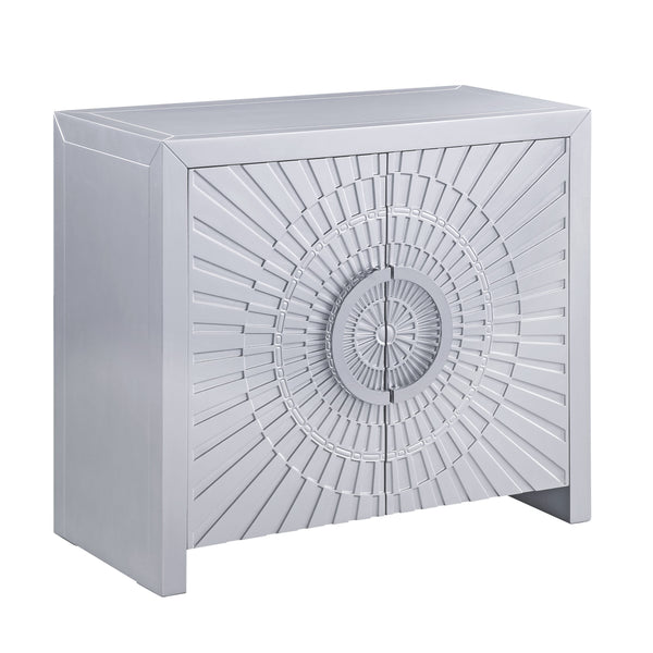 Cicero - Console Cabinet - Platinum