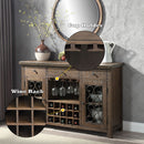 Raphaela - Server - Weathered Cherry Finish - Atlantic Fine Furniture Inc