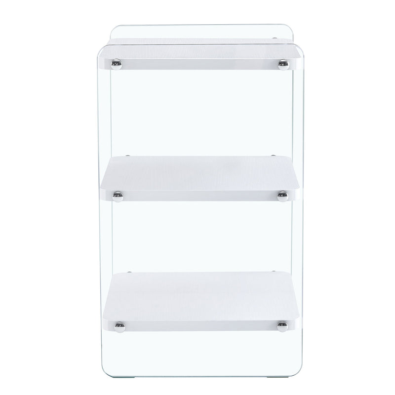 Modern 3 Layer Bedside Cabinet With Storage Function