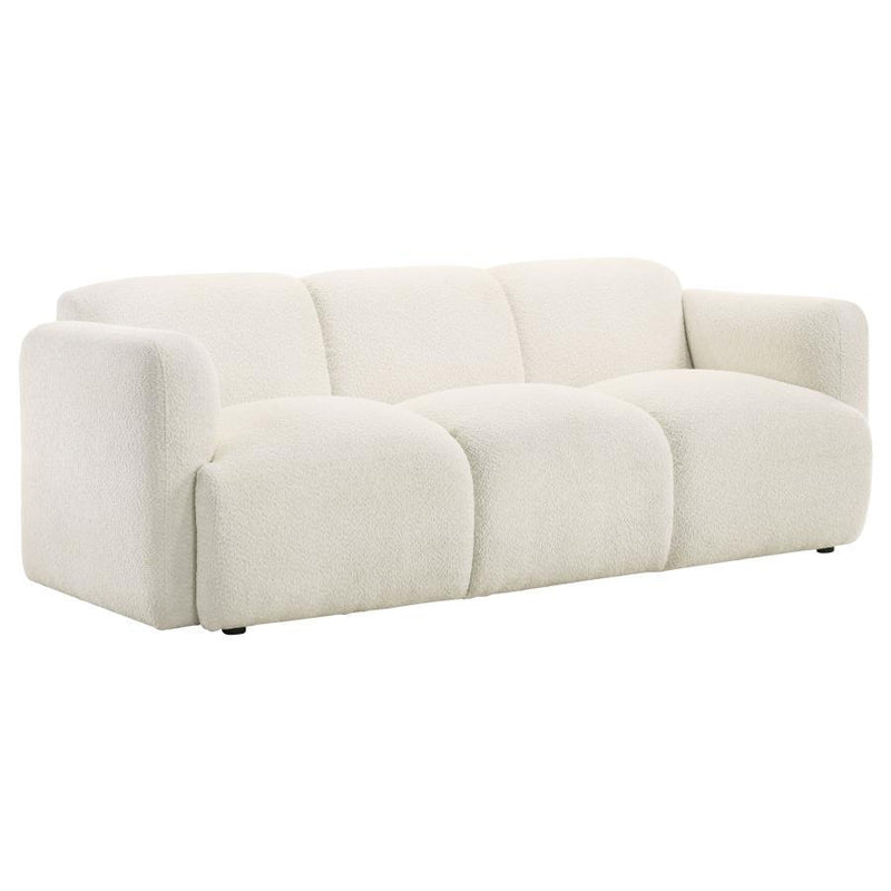 Dorset - Upholstered Round Track Arm Sofa Set