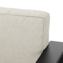 Maya Bay - Loveseat - Black / Beige