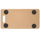 Furniture Moving Dolly, Heavy Duty Wood Rolling Mover With Wheels For Piano Couch Fridge Heavy Items, Securely Holds 500 Lbs (Set of 4) - Natural