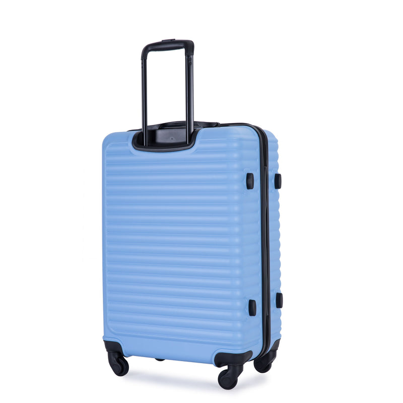 3 Piece Luggage Sets, Lightweight Suitcase With Two Hooks, Spinner Wheels, Tsa Lock
