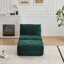 Single Chaise Longue With Movable Ottoman For Living Room