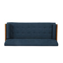 Aidan - Mid Century Modern Tufted Fabric Sofa