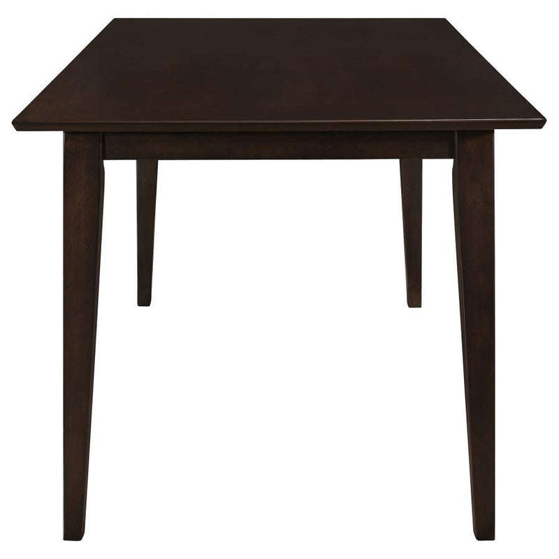 Gabriel - 5 Piece 59" Rectangular Dining Set - Cappuccino