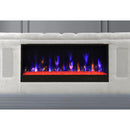 Isaiah - Bed With TV Lift-LED Speakers And Fireplace