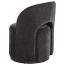 Harjo - Velvet Upholstered Swivel Accent Chair