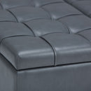 Harrison - Upholstered Coffee Table Storage Ottoman