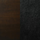 Jaden - Upholstered Counter Chair (Set of 2) - Black And Espresso - Atlantic Fine Furniture Inc