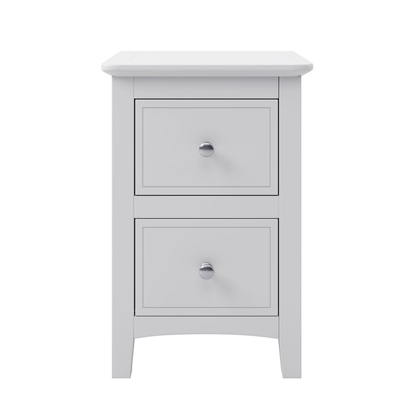 Solid Wood 3 Pieces Full Bedroom Sets - White