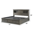 Louis Philippe III - Bed w/Storage - Atlantic Fine Furniture Inc