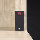 Noralie - 29" Fireplace - Mirrored & Faux Diamonds