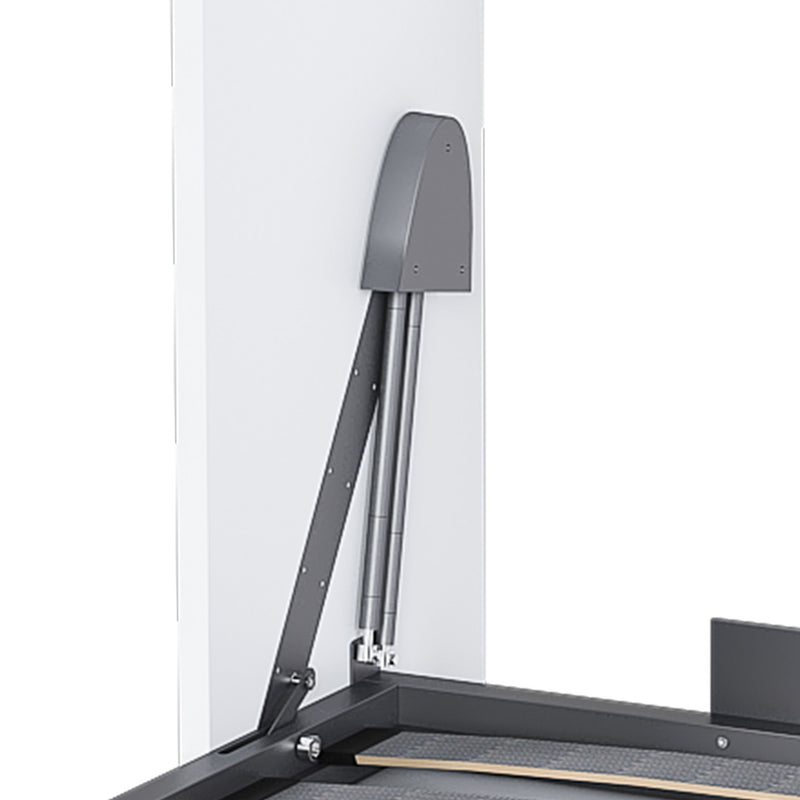 Queen Murphy Bed, Space Saving Design - White