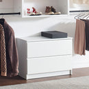 Devi - Wall Mounted Wood Closet System With Modular Units