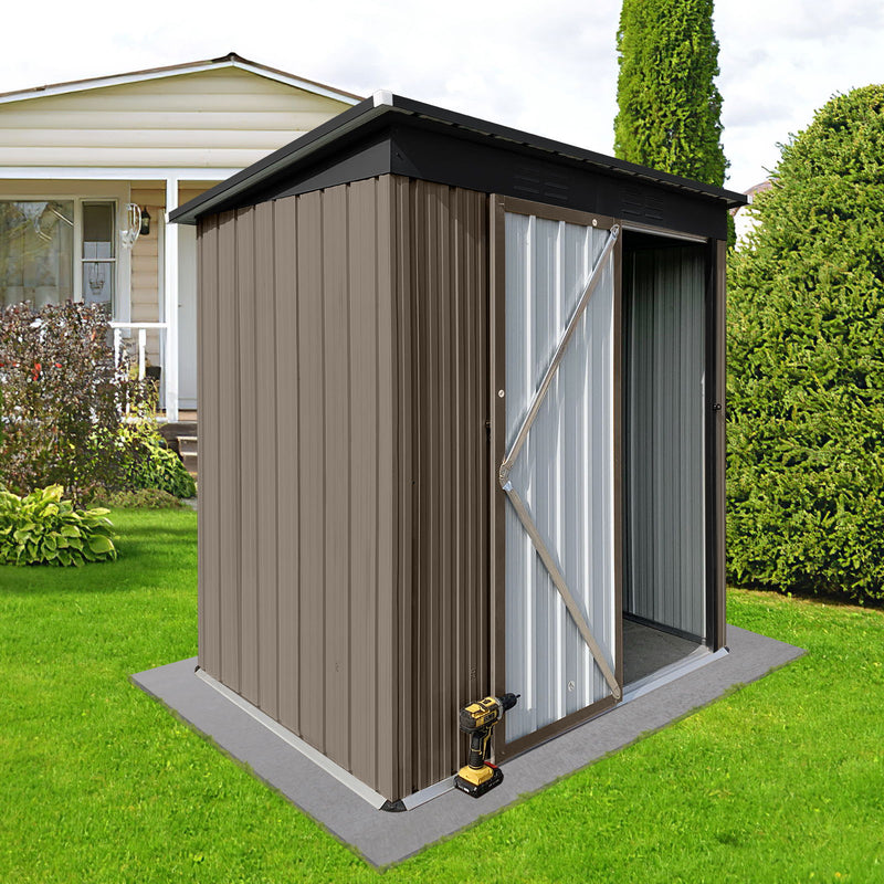 Garden Sheds 5FtX4Ft Outdoor Storage Sheds