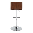 Mason - Contemporary Adjustable Barstool & Swivel With Straight T Footrest (Set of 2)