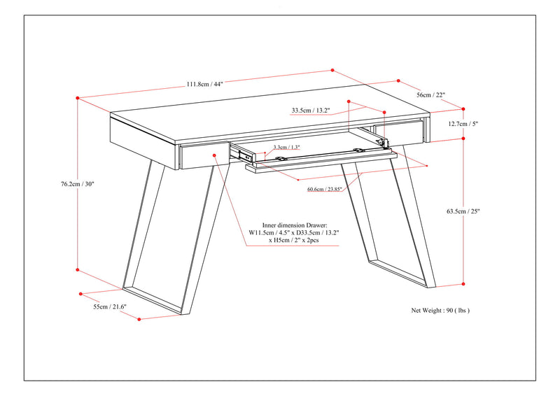 Lowry - Handcrafted Desk