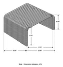 Cahya - Woven Rattan Table