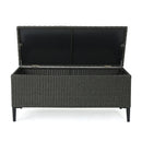 Rupert - Storage Unit Resin Wicker Outdoor