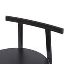 Modern Bar Stools With Backrest For Kitchen (Set of 3)